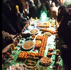 مراسم سفره حضرت رقیه